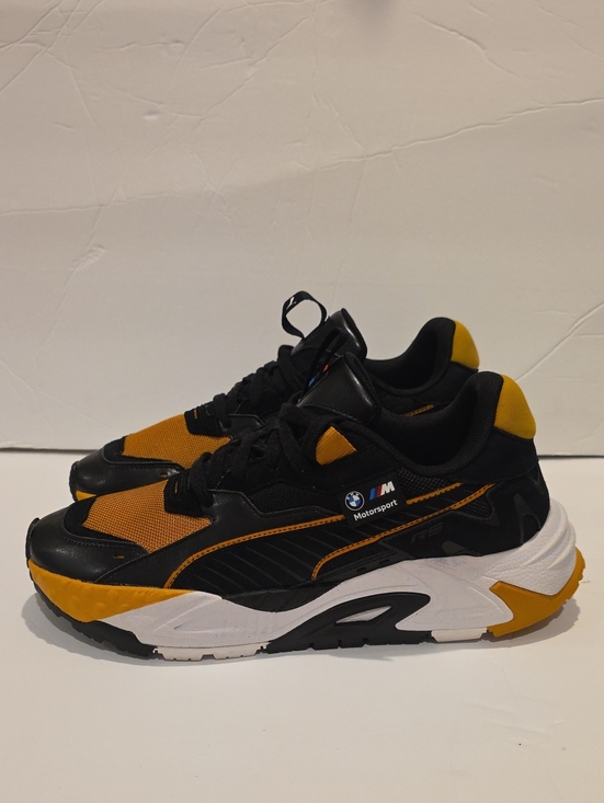 Puma Other - Rare Men's Black & Gold Yellow Racing-Inspired Sneakers BMW RS M SERIES Size 10
